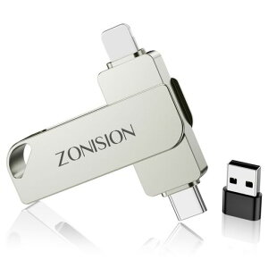 �y2026�N�V�o��E�A�v���s�v�zZONISION phone USB������ 128GB 3in1
