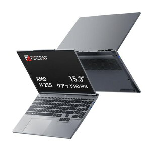 FIREBAT �Q�[�~���O�m�[�g�p�\�R���A���^���{�f�B�y�S���V��������z32GB DDR5 RAM�A1TB PCIe4.0 SSD�A15.3�C���` 2560x1600 16:10 WQXGA�f�B�X�v���C�AAMD Ryzen 7 H