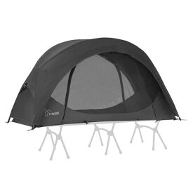 Vidalido 自立式 コットテント 1人用 キャンプ ソロテント 【フライシート+インナーテント】 2点セット 撥水 通気 防虫 防雨 軽量 コンパクト アウトドア