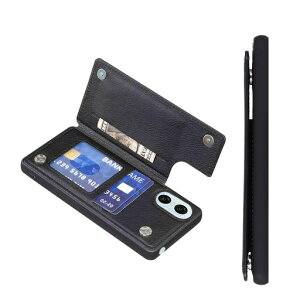 �yAnrek�z�݊���SONYXperia10VI/SOG14au/SO-52Edocomo/XQ-ES44SoftBank�p�P�[�X�蒠�^(�u���b�N)�G�N�X�y���A10vi�h�R��so52e����PU�v���΋z���|�P�b�Ў葀��w��