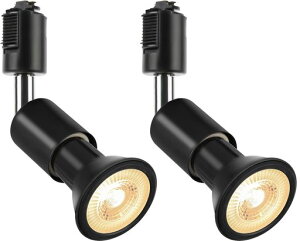 szbritelight ���C�e�B���O�o�[�p �X�|�b�g���C�g �_�N�g���[�����C�g e26 �d���t�� �_�N�g���[���p�Ɩ���� ���C�e�B���O���[�� �Ɩ� PAR20 ���t���^ �����v�t LED�d��+���Z�b�g (�u���b�N, �c