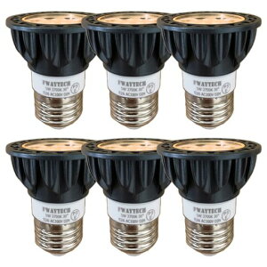 FWAYTECHled�X�|�b�g���C�ge26����������Ή�5W���p30�x�n���Q���d��40W~50W�����_�N�g���[��LED�X�|�b�g���C�g���t�d����֖����Ή�(2700K�d���F����E26��������(�{�̍�)6��)