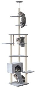 �u�S�ʃW���[�g�����vU-Yocanpet �L���b�g�^���[ �˂����� ����������240-260cm �L�^���[ 3�{�x�� �������萫 �X���� �ȃX�y�[�X �܂Ƃ��� �n�����b�N�t�� �B��� �������� �^���s�� �X�g���X�c