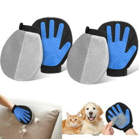 【両面使用・2枚セット・新登場】猫の毛取りクリーナーPawabooグルーミンググローブ猫ブラシ犬毛取り毛玉取り犬の毛掃除ペットグローブ猫ブラッシングらくらく抜け毛グローブ猫抜け毛…