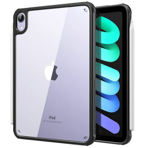 TiMOVO iPad mini7 �P�[�X (A17 Pro) iPad Mini ��7/6���� �J�o�[ 8.3�C���` 2024/2021���f�� �^�u���b�g�p TPU+PC �y�� �w�ʃN���A ���� PencilPro/��2���ハ�C�����X�[�d�ɑΉ�