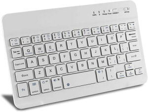 �~�j���C�����XBluetooth�L�[�{�[�h 7-8�C���` �p��z�� USB�[�d�� 59�L�[ ���� �����^ �y�� �����^ �É� �g�ѕ֗� �X�}�z �^�u���b�g iPhone iOS/Android/iPad Mini/Mini 2/3/4/5/6�ɑΉ�