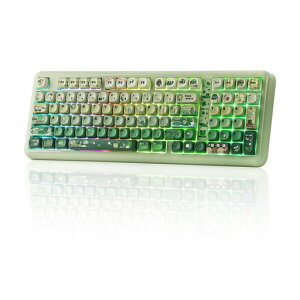 KiiBOOM Phantom98 Lite 96% ���C�����X �Q�[�~���O�L�[�{�[�h VIA�v���O���}�u���Ή� �N���[�~�[�K�X�P�b�g�\�� ���킢���L�[�{�[�h 8000mAh�o�b�e���[ ���J�j�J���L�[�{�[�h NKRO �z�b�g�X���b�v�c