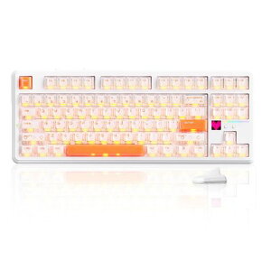 ATTACK SHARK X87ULTRA �Q�[�~���O�L�[�{�[�h 8KHz 0.125ms�h�b�g�}�g���N�X�f�B�X�v���C BT/2.4GHz/�L��