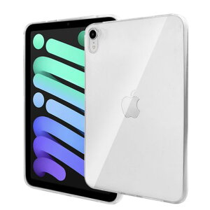 �N���A�P�[�X�A�Ή�iPad Mini 6 ��6����8.3�C���`2021�p �A�\�t�g�X�����y�ʓ���TPU�o�b�N�J�o�[