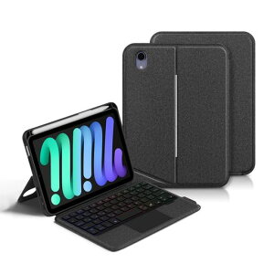 iPad�p �L�[�{�[�h�t���P�[�X iPad mini7 (A17 Pro�A2024),mini6 (8.3�C���`�A2021) ���p