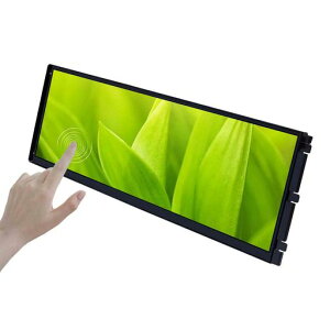 VSDISPLAY 14.5�C���` �^�b�`���� IPS LCD �L�b�g �𑜓x2560x720 �Ή� Y70 Aida64 CPU GPU PC�P�[�X �f�B�X�v���C (�u���b�N)
