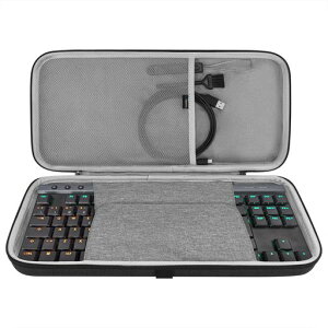 Geekria �e���L�[���X TKL �L�[�{�[�h�P�[�X�A�n�[�h�V�F�� �g���x���L�����[�o�b�O�A80%/87 �L�[ �R���s���[�^�[ ���J�j�J�� �Q�[�~���O �L�[�{�[�h�p�A���W�N�[�� Logicool G PRO�AG913 TKL�A���C�c
