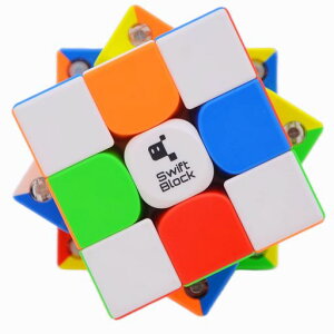 Bucubke GAN Swift Block 355S 3x3 �X�e�b�J�[���X���Γ����p�Y���}�W�b�N�L���[�uGAN 355S �X�E�B�t�g�u���b�N 3x3 ���Z�p �X�s�[�h�L���[�u��������
