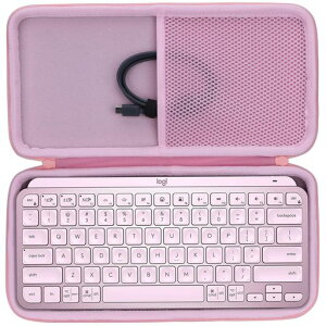 Lebakort���[�P�[�X�ƌ݊����̂���Logicool(���W�N�[��) MX keys mini�L�[�{�[�h KX700 ���C�����X �L�[�{�[�h (�s���N �P�[�X)