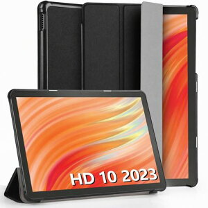 GeeRic Fire HD 10 2023 �Ή� �P�[�X 10�C���` Fire HD 10 ��13���� �Ή� �ی�J�o�[ �^�u���b�g�P�[�X �蒠�^ �X�^���h�P�[�X �I�[�g�X���[�v�@�\ �y�� ���^ �ϏՌ� ���h�~ �u���b�N