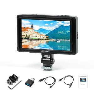 FEELWORLD FW568PRO 6 �C���`1200nit���P�x�f�W�^����჌�t �J�����t�B�[���h ���j�^�[1920X1080 3D LUT�t�H�[�J�X �s�[�L���O �A�V�X�g �t���g�` 4K HDMI ���o��