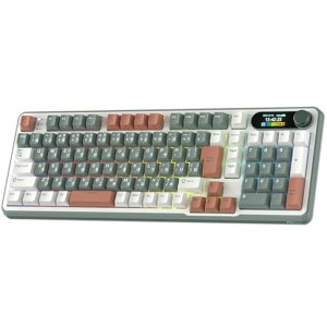 RK ROYAL KLUDGE S98JP ���C�����X���J�j�J���L�[�{�[�h�X�}�[�g�f�B�X�v���C&�m�u�t���A���{��QWERTY ���C�A�E�g