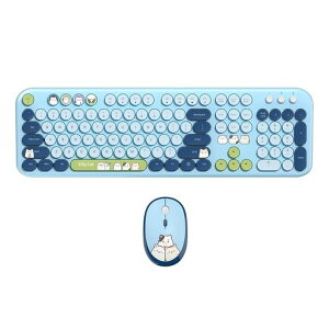 OUSEITECH �u���[�J���t�� �L�[�{�[�h�}�E�X�Z�b�g ���� �ی^ �L�[�L���b�v �t���T�C�Y �^�C�v���C�^�[�L�[�{�[�h 104�L�[ �I�t�B�X�p �e���L�[�t�� ���� 2.4G���V�[�o�[ PC/�m�[�gPC�ɑΉ� �c