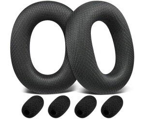 SOULWIT �C���[�p�b�h �C���[�N�b�V���� for Razer BlackShark V3 Pro Wireless ANC�Q�[�~���O�w�b�h�Z�b�g �p ���� �p�b�h �����x�������[�t�H�[�� �ւ� ������ ��v�ȃ��b�V���t�@�u���b�N �C���[�J�c