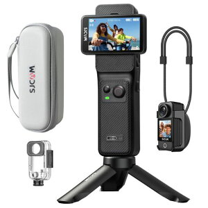 SJCAM C400 vlog�J���� 4K POCKET|��u���␳ �A�N�V�����J����