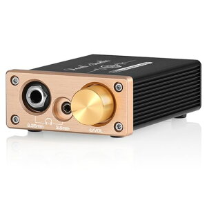 Douk Audio U3 PRO �w�b�h�z���A���v �N���XA �~�j�f�X�N�g�b�v�A���v 3.5mm/6.35mm�o�� RCA/AUX���� OP42+BUF634���� 1500mW �n�C�C���s�[�_���X�Ή� DC5V���d
