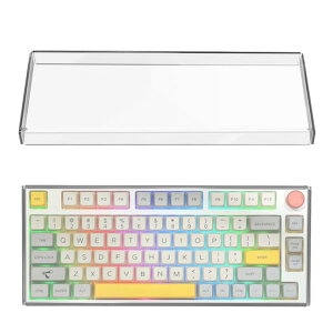 Geekria 75% �m�u �L�[�{�[�h �_�X�g�J�o�[ �����A�N���� �L�[�p�b�h�J�o�[ 84�L�[ �R���s���[�^�[�L�[�{�[�h�p Keychron Q1 HE�A Q1 Max�A Q1 Pro�A EPOMAKER TH80 75% �Ή� Glorious