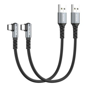 �Z�� 0.3m USB C �P�[�u�� ���p�AHOTNOW [2 �{ 30cm] �|�[�^�u�� USB-C �[�d �i�C�����ґg�����[�d�R�[�h Galaxy S25 S23 S8 Plus Note 9 8�AiPhone 17 16�A�p���[�o���N����т��̑���