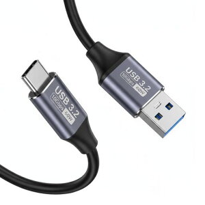 USB Type-C �P�[�u�� 0.5M 3A�}���[�d 10Gbps�����f�[�^�]�� USB-A to USB-C QC3.0�Ή� USB3.2 Gen2�K�i MacBook/Surface/Galaxy/Pixel/AQUOS�ȂǕ��L��Type-C�@��Ή�