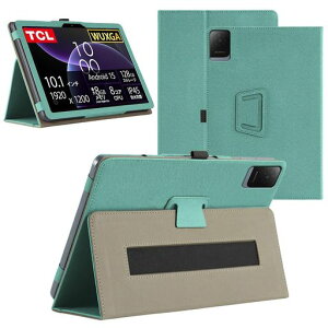 �yBESTJP�zFor TCL TAB 10 Gen4 �P�[�X 10.1�C���` �^�u���b�g �y�ʌ^ �J�o�[ ���J�� �ϗ����� �Ռ��z�� �����^�тɕ֗��ȃ��X�g�X�g���b�v�t�� �y���J�o�[�ƃX�^���h�@�\�t���ł� (�O���[��)