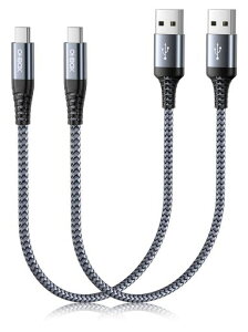 USB Type C �P�[�u�� �Z�� �y2�{ 30CM�zUSB C�P �[�u�� 3A�}���[�d �^�C�v C �P�[ �u�� 0.3m USB A to USB C �P �[�u�� �����f�[�^�]�� iPhone 17/16/15/Pro Max/Plus,