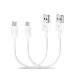 USB-C �P�[�u�� 0.3m 2�{�g USB-A to USB-C 3A�[�d 480Mbps PD��Ή� �f���o�͔�Ή�