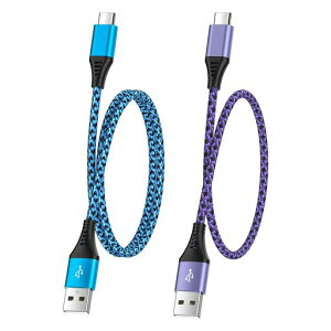 USB Type C �P�[�u�� (0.3+0.5M) 3A�}���[�d QC3.0�Ή� �^�C�vc�[�d�P�[�u�� ���ϋv �i�C���� iPhone 16�[�d�p USB A to USB C �P�[�u�� iPhone16�V���[�Y�A Galaxy A35 S24