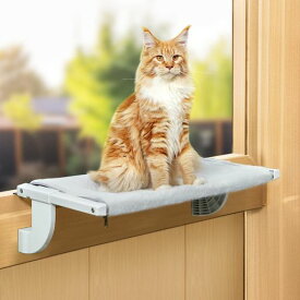 GUUSII HOME 猫ハンモック ねこベッド 掛け式猫ハンモック ねこハンモック 猫ベッド 窓際用 窓掛け式 ベッド 棚掛け ねこ はんもっく ねこソファ 猫窓パーチ 猫窓ハンモック 屋内用 頑丈 調…