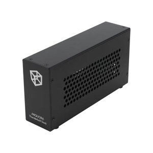 ANQUORA Thunderbolt 3 �ڑ� PCIe �g���{�b�N�X PCIe�J�[�h�O�t���P�[�X PCIe 3.0 x16�X���b�g���� �A���~������➑� �m�[�gPC/�f�X�N�g�b�vPC�Ή� NVIDIA P600/P620/T1000