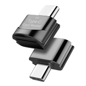 microSD USB C �J�[�h���[�_�[ TF �}�C�N��SD�J�[�h ���[�_�[ �����^ �����]�� �^�C�vC OTG�Ή� Android iPadOS Windows MacOS Linux�Ή�(1����)