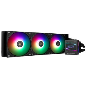Thermalright Grand Vision 360 ARGB Black AIO CPU ���L�b�h�N�[���[�A480x480 �𑜓x�� IPS LCD �X�N���[���AAM5/Intel LGA1851/1700 �p�A�f3.4