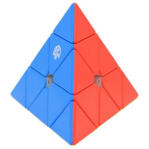 Bucubke GAN Pyraminx Standard 36 ���C�p�Y���X�e�b�J�[���X�}�W�b�N�L���[�u 3x3 ���Γ��� �O�p�` GAN �s���~�b�h�}�O�l�b�g�X�s�[�h�L���[�u �W����