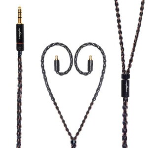 cooyin ZY ���P�[�u�� IE PRO �P�[�u�� IE500 �C���z�� OCC 8�c �P�������Ƌ⃁�b�L�P������ IE500pro�EIE400pro�EIE100pro�ɓK�� �X�g���[�g�^ 4.4mm