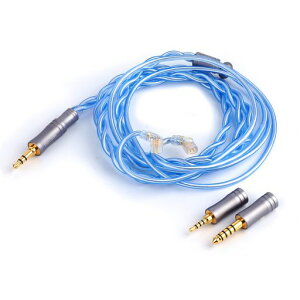 THIEAUDIO Oceania�p���W�E�����b�L��C���z���A�b�v�O���[�h�P�[�u�� ���P�[�u���\�̐݌v 24AWG Litz�^�C�v �v���O���O���\ 2.5mm/3.5mm/4.4mm�v���O���Ŏ��R�Ɍ����ł�