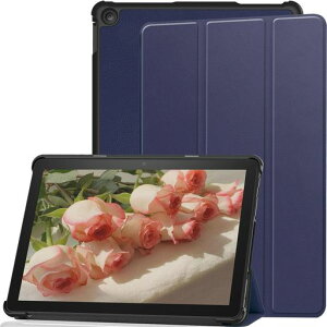 �Ή� Fire HD 10 10.1�C���`�y2023�N�����z�p�̃P�[�X Fire HD 10 10.1�C���` �p�̃J�o�[ �X�^���h�@�\�t�� �ی�P�[�X ���͂Ȏ��� ���^ ���y�� �S�ʕی�^ Fire HD 10 �p�̃X�}�[�g�^�u���b�g �P�[�X �c