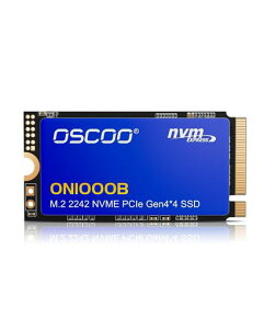 OSCOO 2TB M.2 2242 NVMe SSD PCIe Gen4 x4�A�ő�5400MB/s�A3D NAND ����SSD �O���t�F���N�[�����O���ځA�m�[�g�p�\�R���E�E���g���u�b�N�ELenovo ThinkPad�EDell