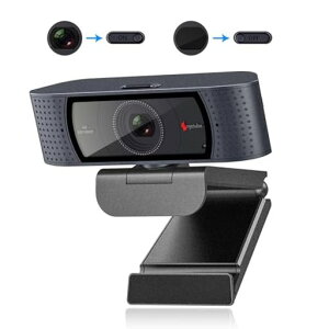 Angetube Web�J���� HD1080P 200����f 78°�L�p �E�F�u�J�����v���C�o�V�[�J�o�[�t�����b�v�g�b�v�p�R���s���[�^�[PC�J����