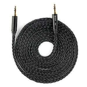 KBEAR AUX08 Plus AUX�P�[�u�� 8*14��/112�R�A �����x8�c4N���_�f���⃁�b�L 22AWG �n�C�t�@�CAUX�P�[�u�� �q��O���[�h�̃A���~�j�E������CNC+�z�Ɏ_������ �d���Ȓ��ቹ/4.4����3.5