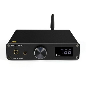 AOSHIDA �� SMSL C200 PRO LDAC�w�b�h�z���A���v DAC Amp ES9039Q2M XU-316 DSD512 32Bit/768kHz �A�i���O�I�[�f�B�I�R���o�[�^�[�AUSB Type-C/��/����/Bluetooth ����