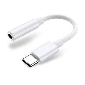 Type-C �ϊ��A�_�v�^ �C���z���W���b�N�ϊ��� Type-C 3.5mm �ʘb/���y ���L���݊��� �܂�ɂ��� �~�j �����^�тɕ֗� �v���O�A���h�v���C �� 1��