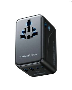 �y�ŐV���ǌ^�E��菬����!�z MOMAX �ϊ��v���O PD 100W GaN �}���[�d �S���E�Ή� 6�䓯���[�d 2*PD USB-C+2*QC USB-A �C�O�p�R���Z���g 2��AC������ �C�O�ϊ��v���O C/BF/O/A�^�C�v