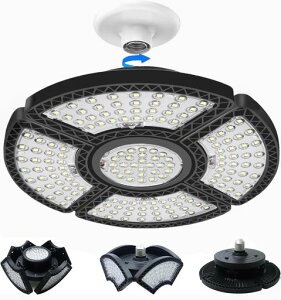 Batone �K���[�W���C�g 180W LED�V�[�����O���C�g �y���_����Ɠ��K���[�W led 5���� �ȃG�l 6500K PSE�F�؍ς� �ό`�\�V��Ɩ� �J�[�|�[�g ���[�N�V���b�v �V��Ɩ� �Ɩ� ��t�ȒP �H���s�v �p�c