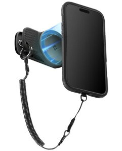 Spigen MagSafe �N���b�v iPhone 17/16/15/14/13/12 Pixel 10a ���͂ȃ}�O�l�b�g �A�E�g�h�A ���s �o�R �X�g���b�v�t�� �}�O�t�B�b�g�E�N���b�v AMP09122 (�u���b�N)