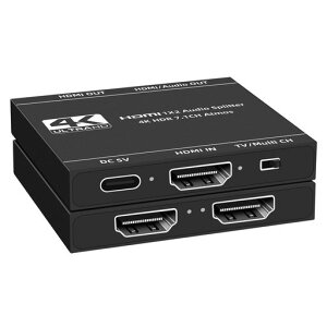 HDMI���������� HDMI���z�� 1����2�o�� 4K@60Hz�Ή� �_�E���X�P�[���[�@�\�t�� HDMI2.0b �X�v���b�^�[/ 2K@144Hz/1080P@ 120Hz Type-C���d HDR10+/Dolby Vision/Atmos�Ή�