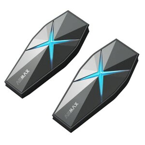 ASMAX F1 �o�C�N �C���J�� 10�l�����ʘb 5G��Mesh�������ؑ� �����R���g���[�� �o�C�N�p�C���J�� Bluetooth5.3 50���Ńt���[�d ���y�Ȃ���ʘb �f���A���`�b�v �o�C�N�p�ʐM�@�� �����ʐM��&���c